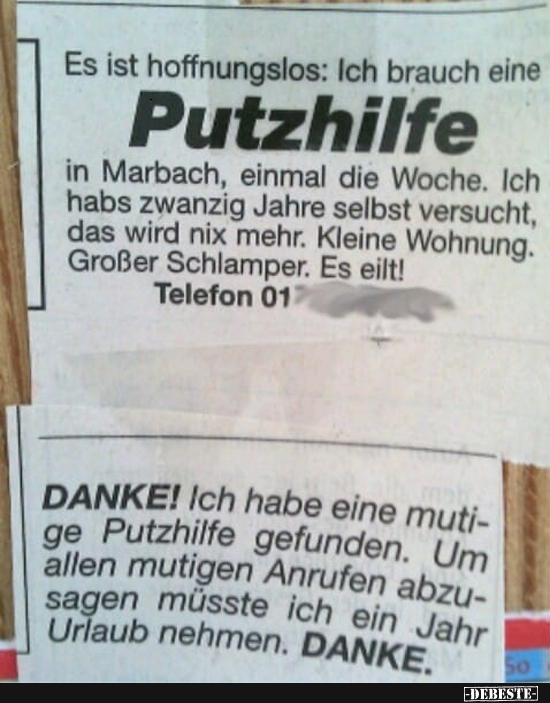 Es ist hoffnungslos.. Lustige Bilder, Sprüche, Witze, echt lustig