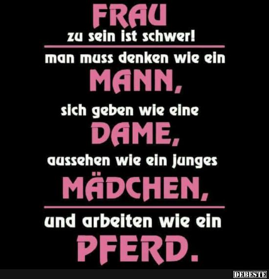 Powerfrauen eben ;) Lustige Bilder, Sprüche, Witze, echt lustig