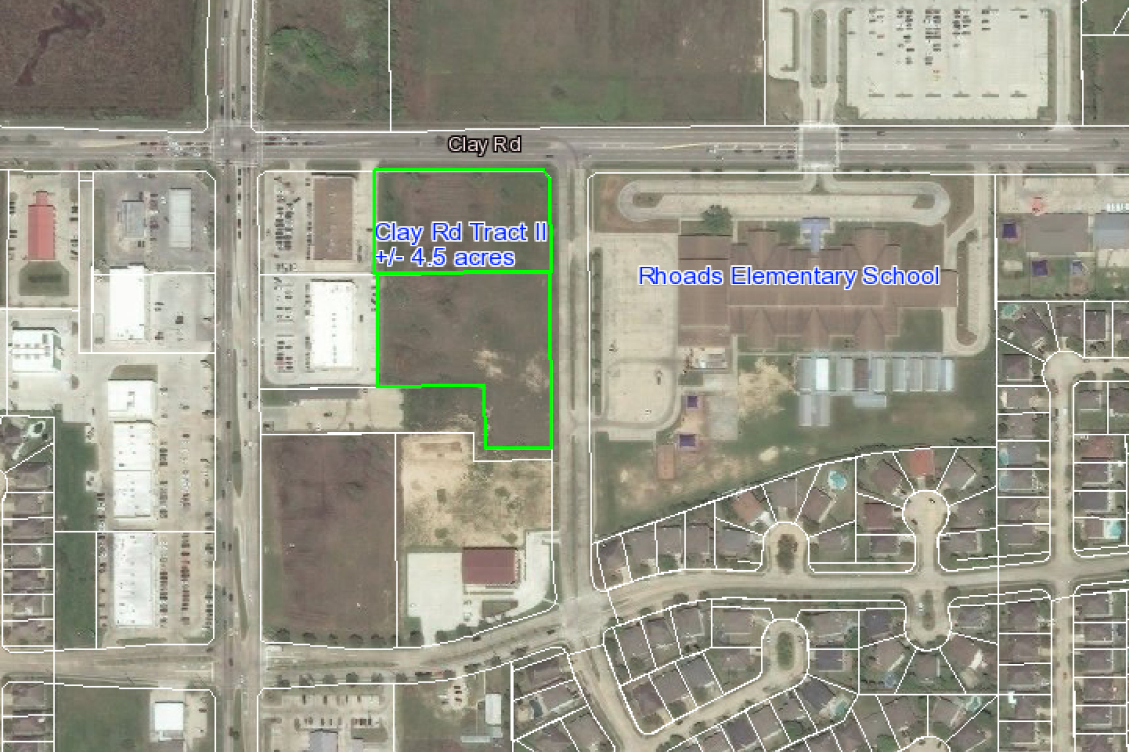 Clay Road Tract Deboben Properties