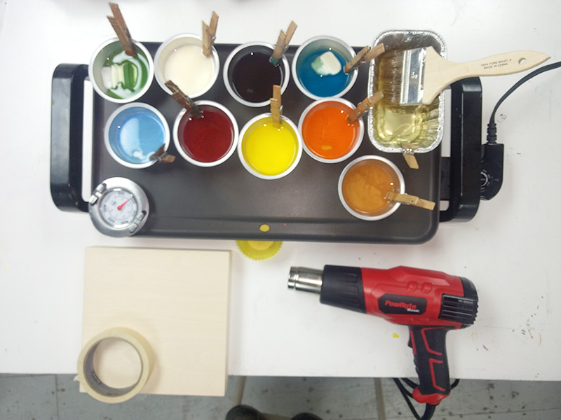 Intro to Encaustic Painting Debra Claffey