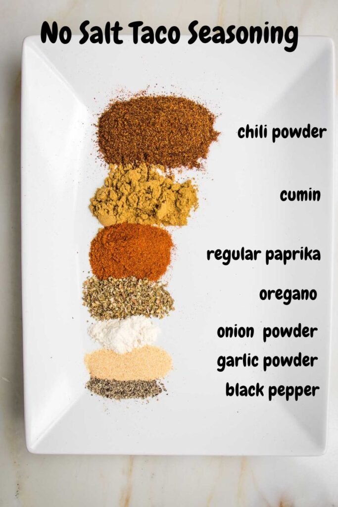 No Salt Taco Seasoning Recipe Debra Klein