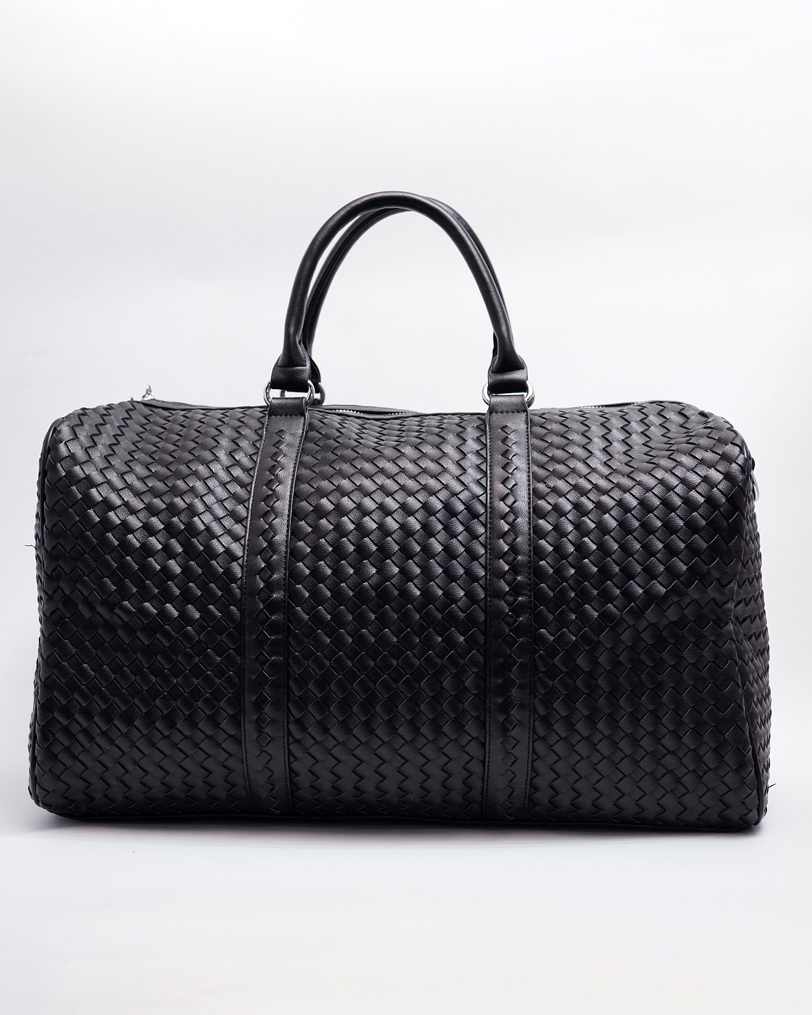 ORIGINAL DES BLACK QUILTED TRAVEL BAG Debrasgrace