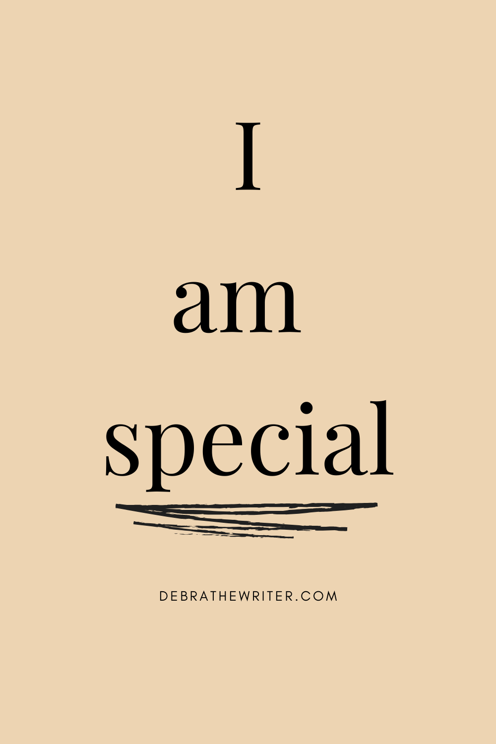 I am special