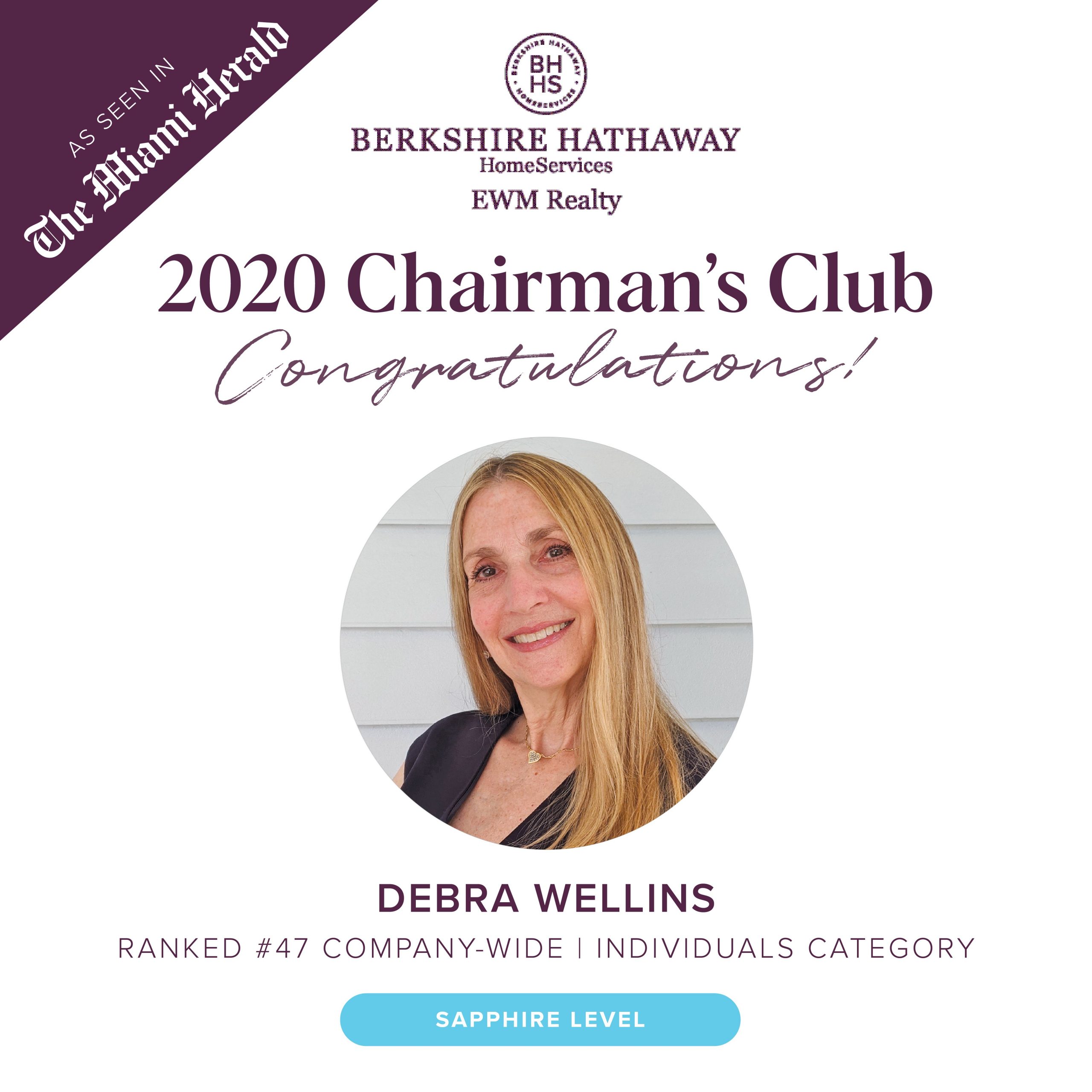 Chairman's Club Award 2020