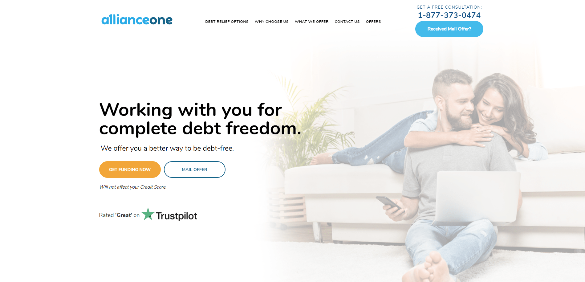 Alliance One Funding Ratings & Reviews Debt Co Reviews