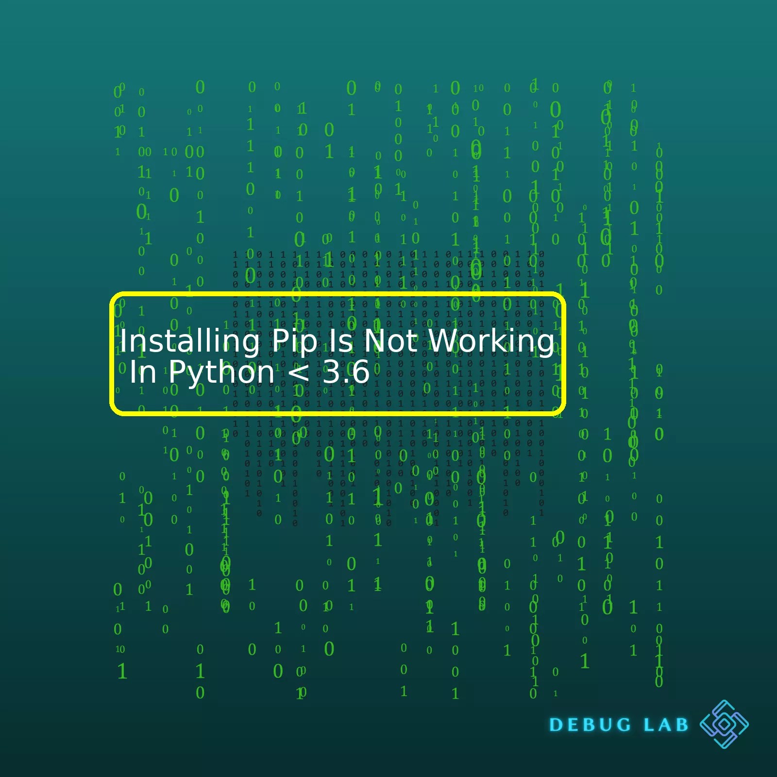 Installing Pip Is Not Working In Python