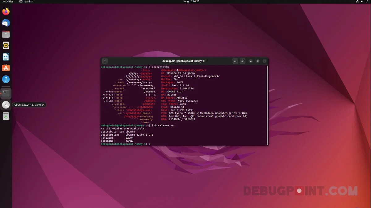 Ubuntu 22.04.1 Arrives in Style with Rock Solid Updates