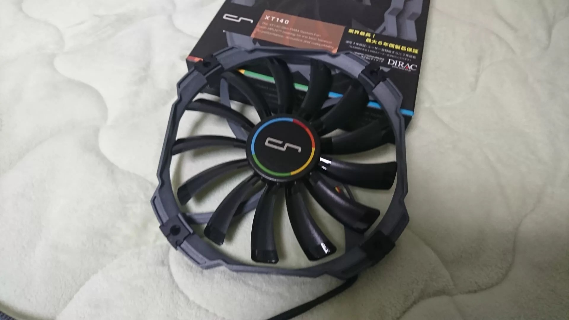 背面ケースファンをCRYORIG XT140に換装してみました 出不精の横好き