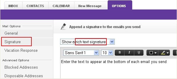 How to Add or Update Email Signature Yahoo