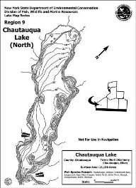 Chautauqua Lake Map: NY Outdoor Escape