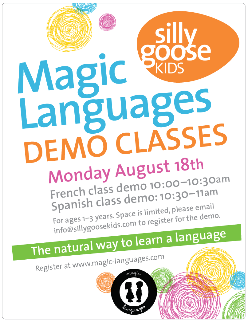 baby/kid classes signing, languages and art!