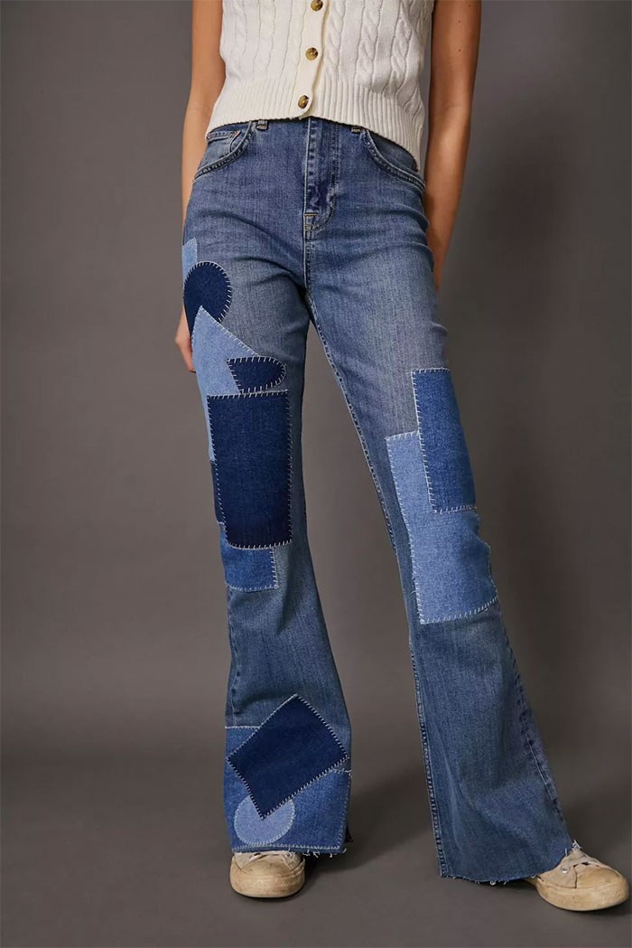 Patchwork Denim has Once Again Emerged for Spring Decadent Dissonance