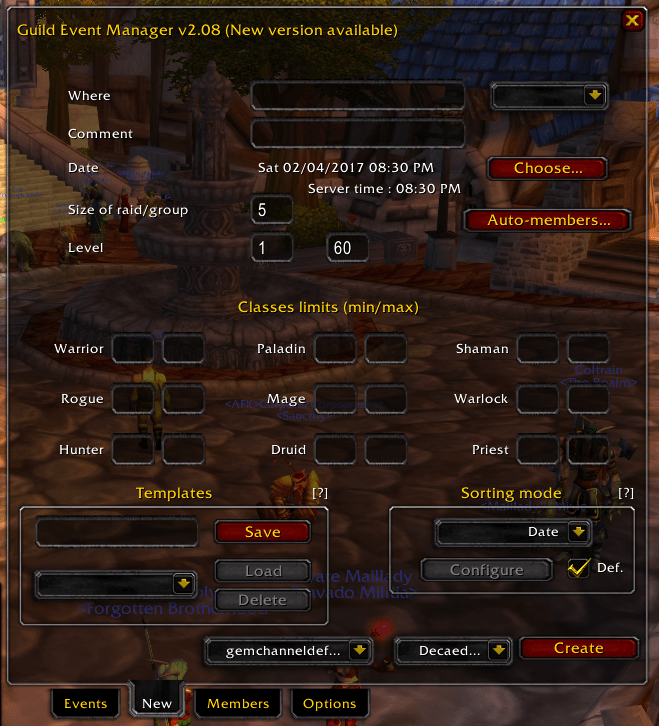 Vanilla Addon Documentation Project