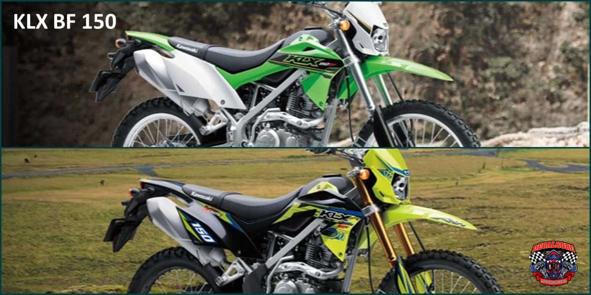 KLX BF 150 Makin Keren dengan Cara Modifikasi Ini Decalcore