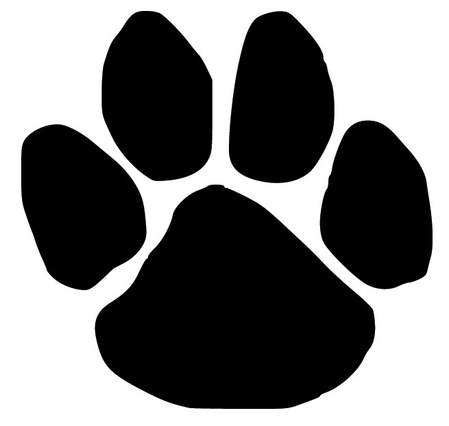 Dog Paw Print Wall Decal Decal Design Shop