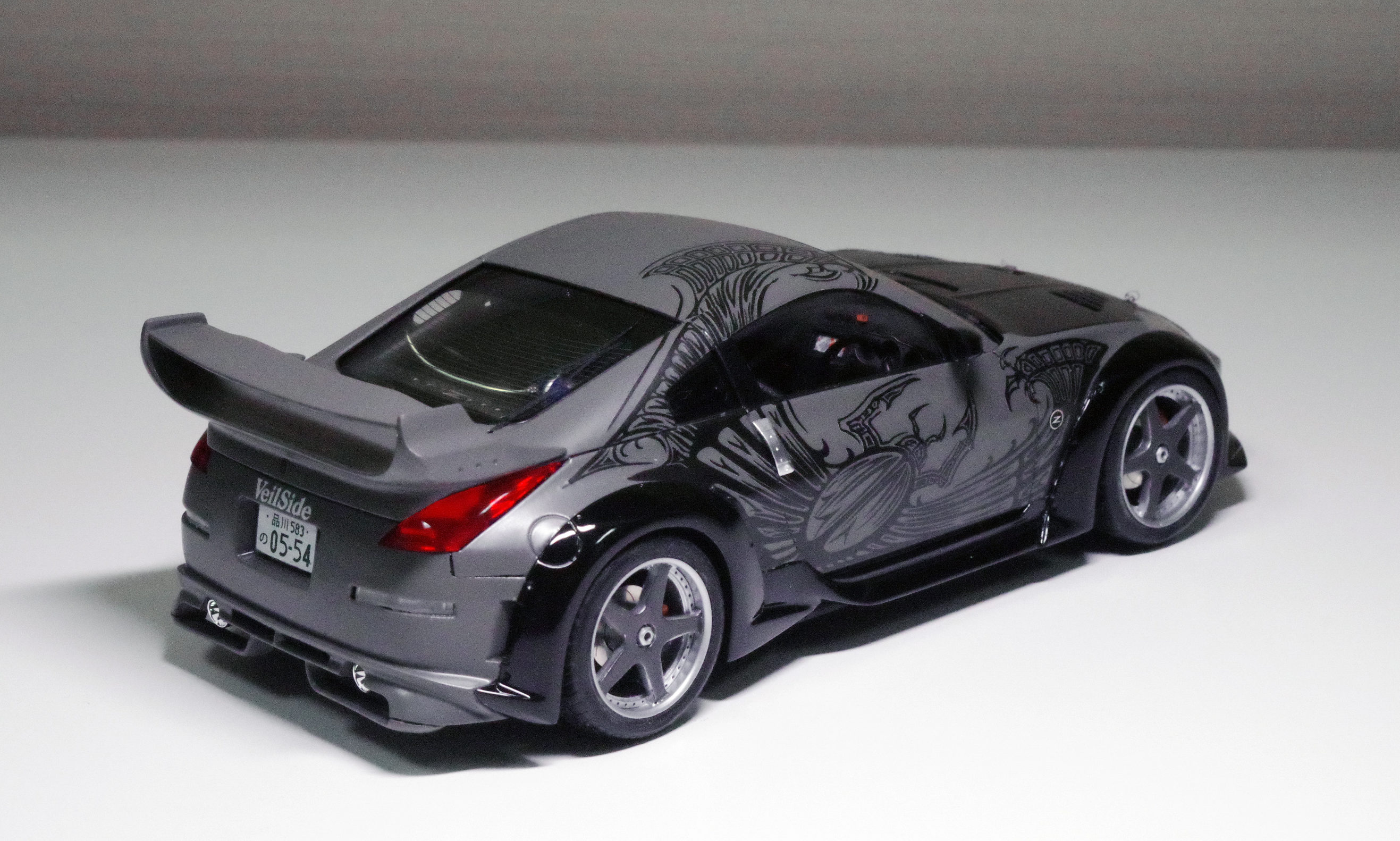 FAST AND FURIOUS NISSAN 350Z DK TOKYO DRIFT CAR VINYL DECALS BOTH SIDES