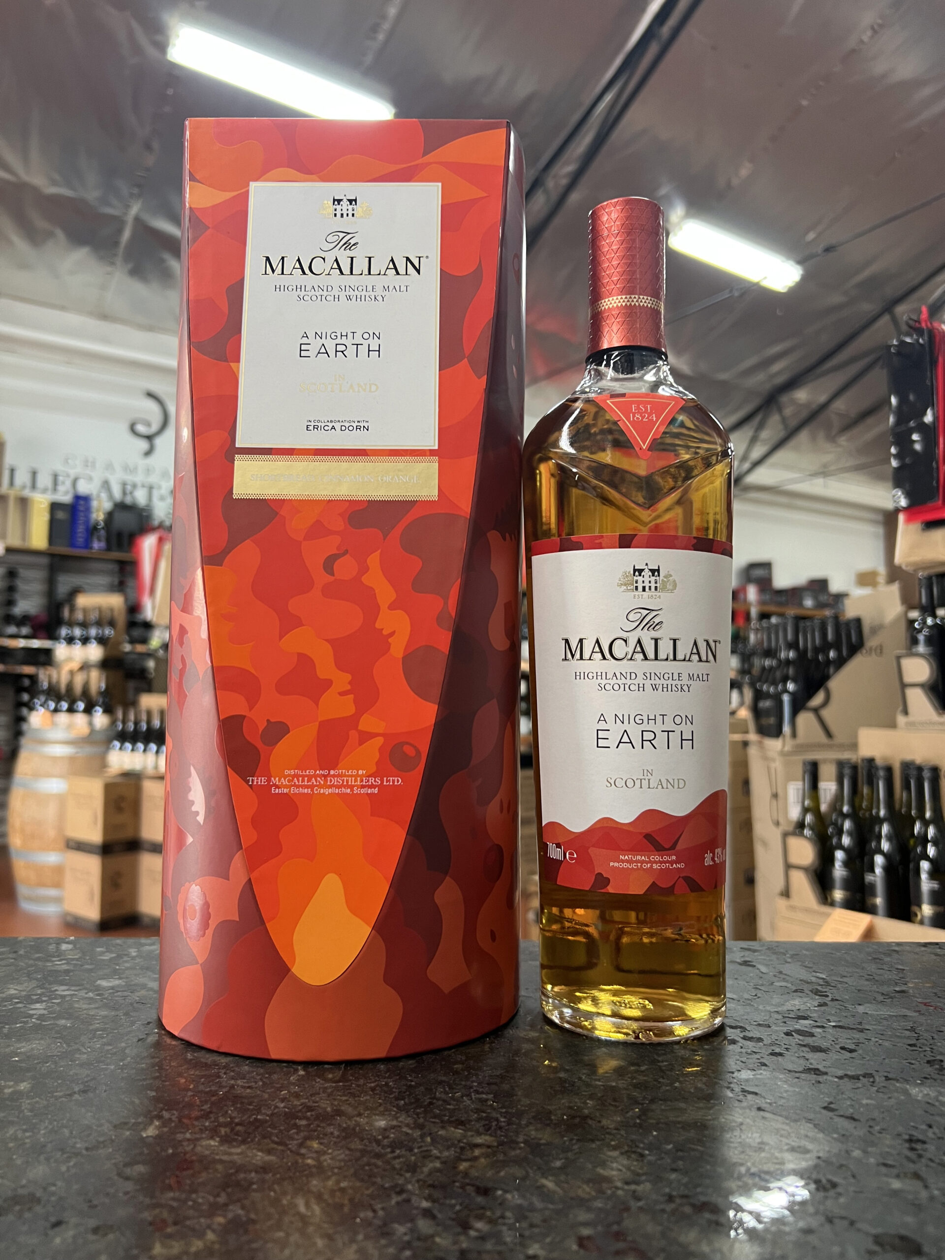 Macallan A Night On Earth 43 700ml Decanters by the Bay