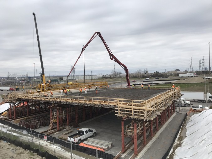Finch West LRT Hwy 400 Bridge DECAST