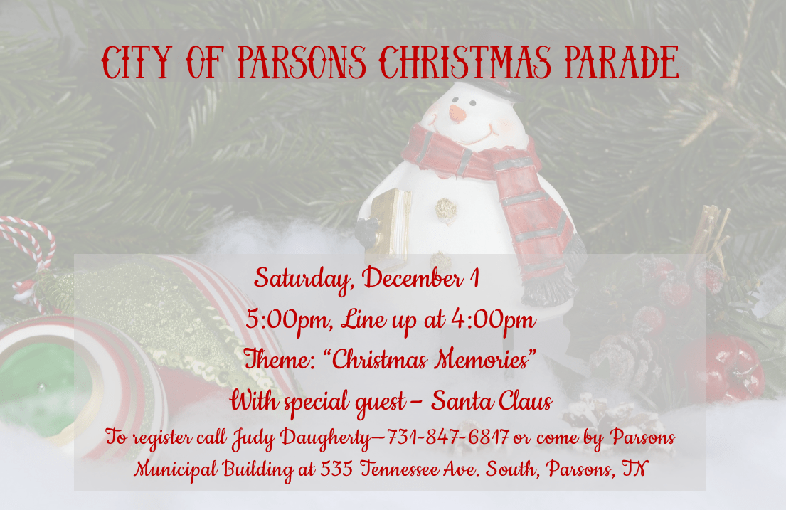 Parsons Ks Christmas Parade 2024 Bibi Marita