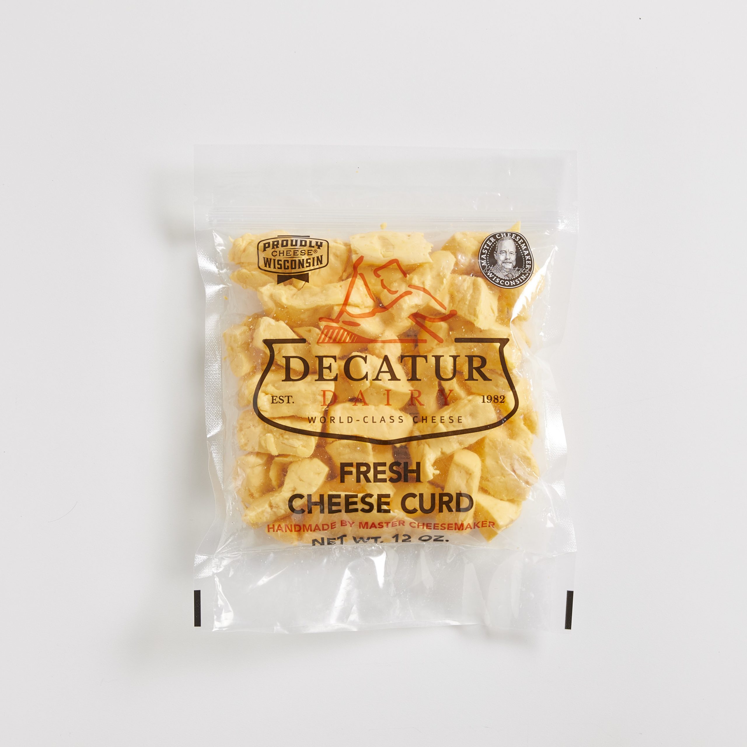 Cheddar Curd (12 oz) Decatur Dairy