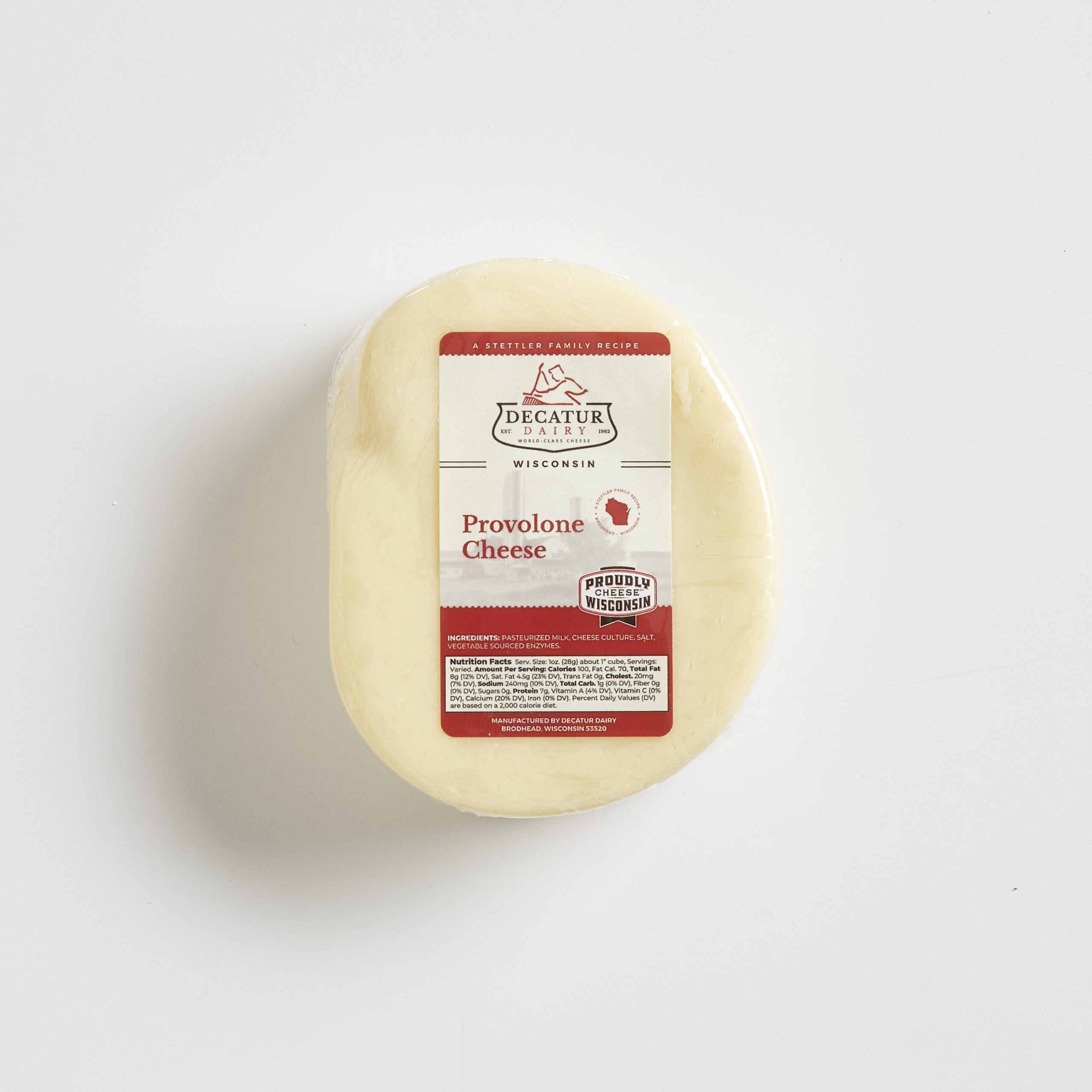 Provolone (1 lb) Decatur Dairy