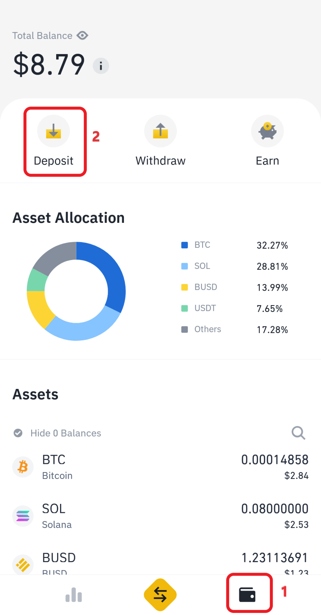 How to Transfer USDC from Coinbase to Binance DC