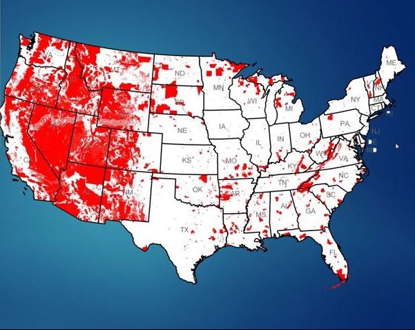 Federally Owned Land Map Federal Land Ownership Map Deception by Omission