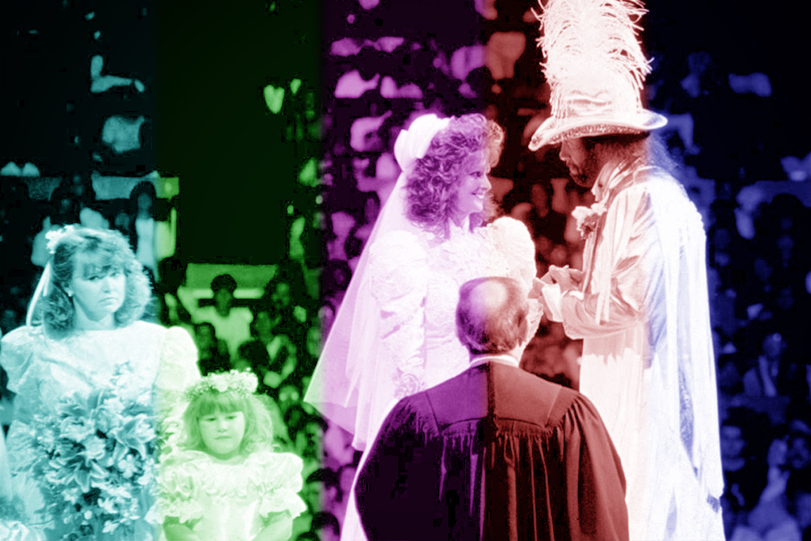 Today in TV History WWE’s ‘SummerSlam’ Main Evented with a Wedding Decider