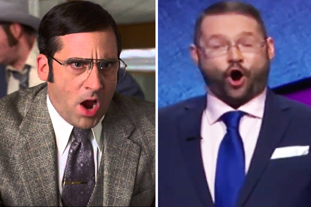 ‘Jeopardy’ Champion Randy Got Roasted For His Brick Tamland ‘Loud