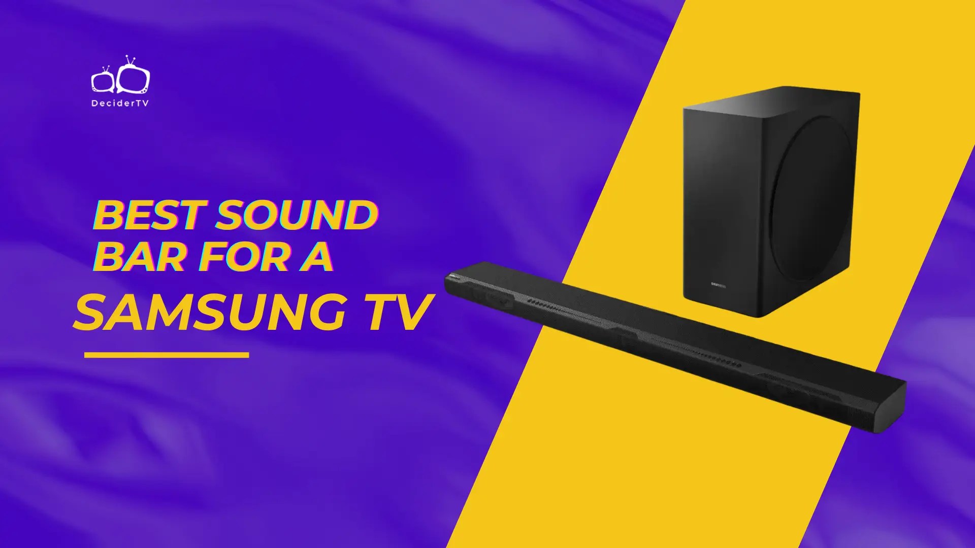10 Best Sound Bar for a Samsung TV 4th One is Best