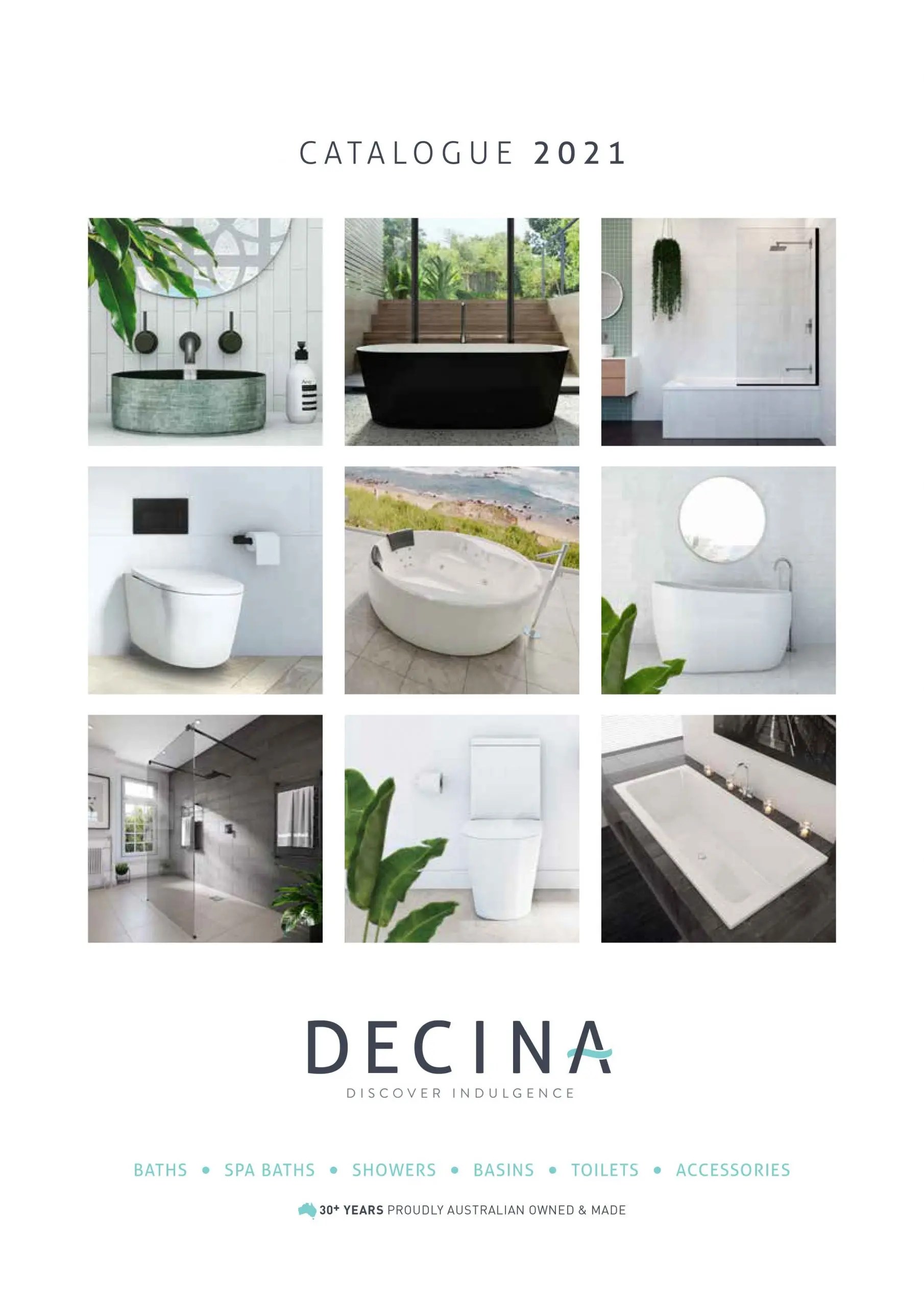 Decina Bath, Freestanding Bath and Shower Brochures