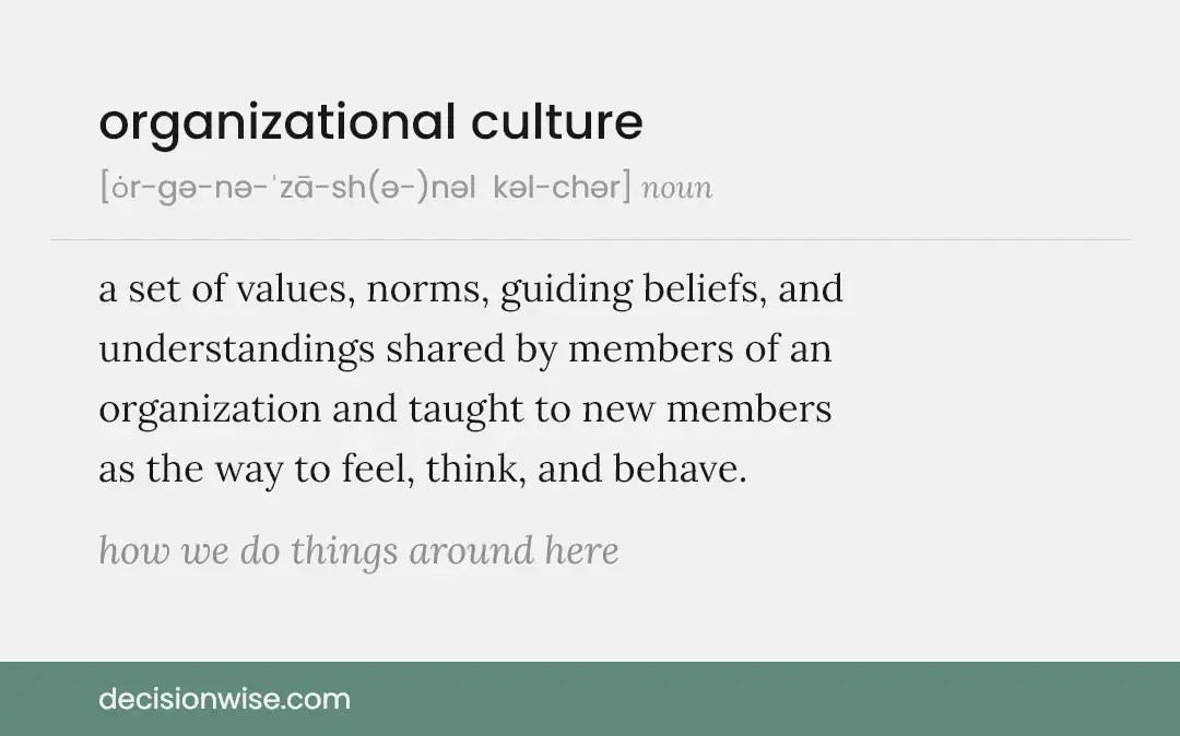 Defining and Measuring Organizational Culture DecisionWise