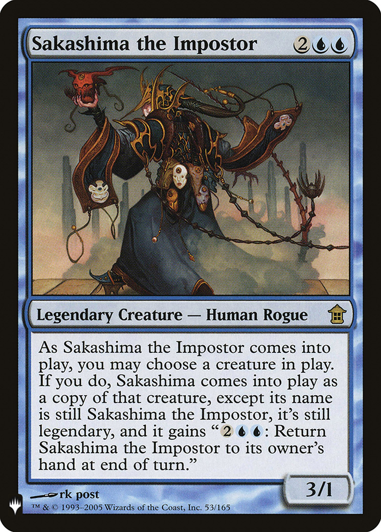 Sakashima the Impostor Mystery Booster, 477 Deckbox