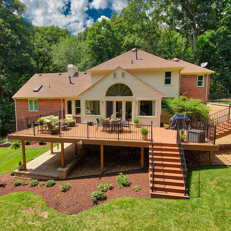 Custom Deck Design and Build Deck Creations Richmond, VA
