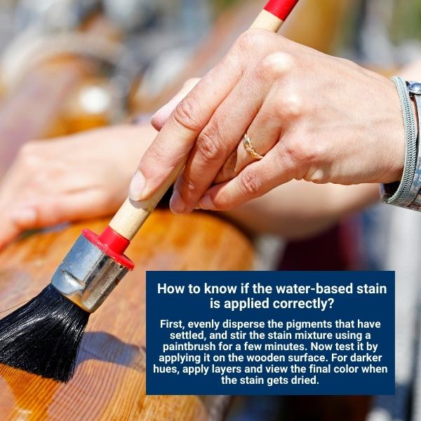 How to Apply WaterBased Stain? Step By Step Guide!