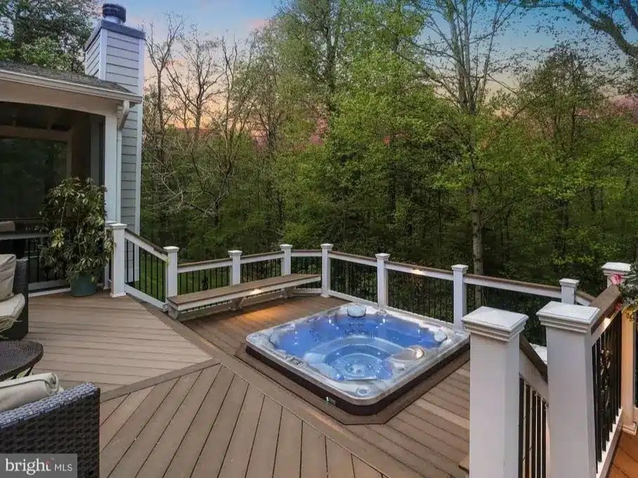 Can A Hot Tub Go On A Deck? Decked Out Builders