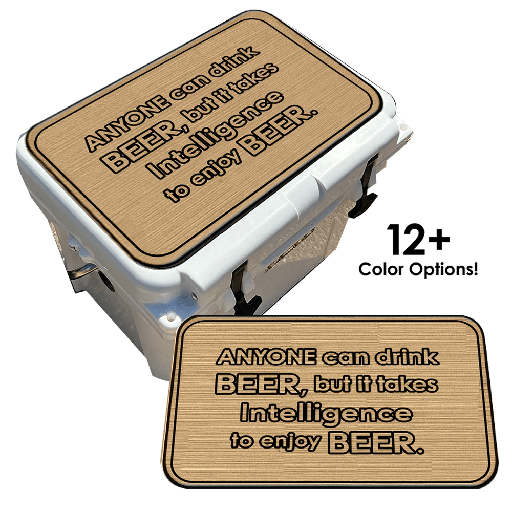 Cooler Top Pads Drinking Quotes Decked Out Factory