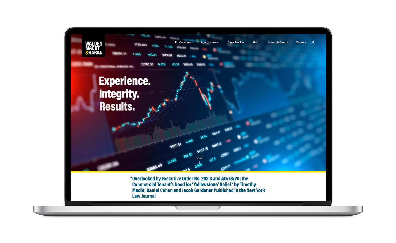 Walden Macht site Design — Decker Design Law Firm site