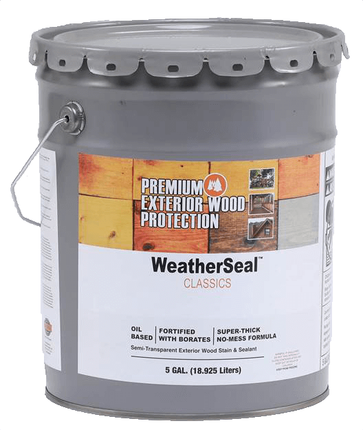 WeatherSeal Exterior Wood Stain Finish DeckFinish