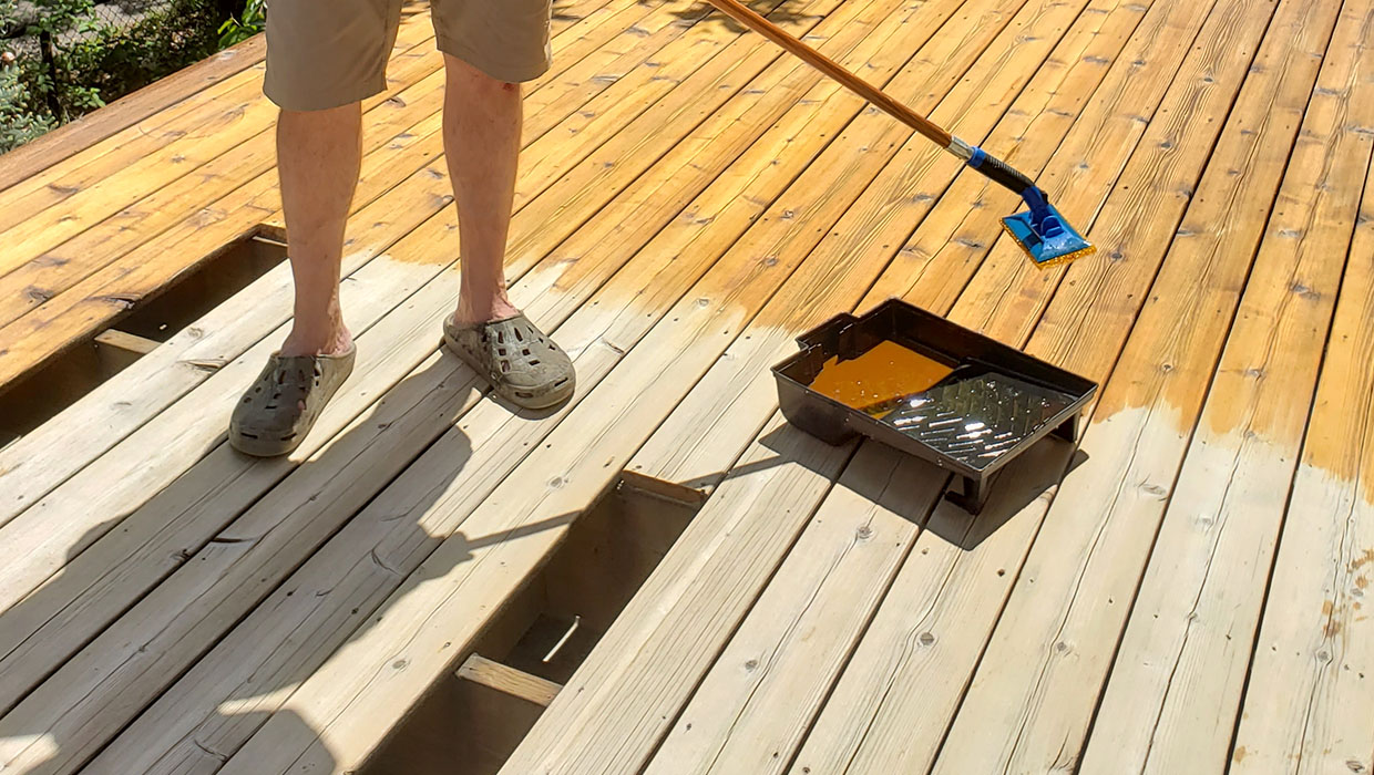 Stain, Paint, Or Seal? Choosing The Right Deck Finish