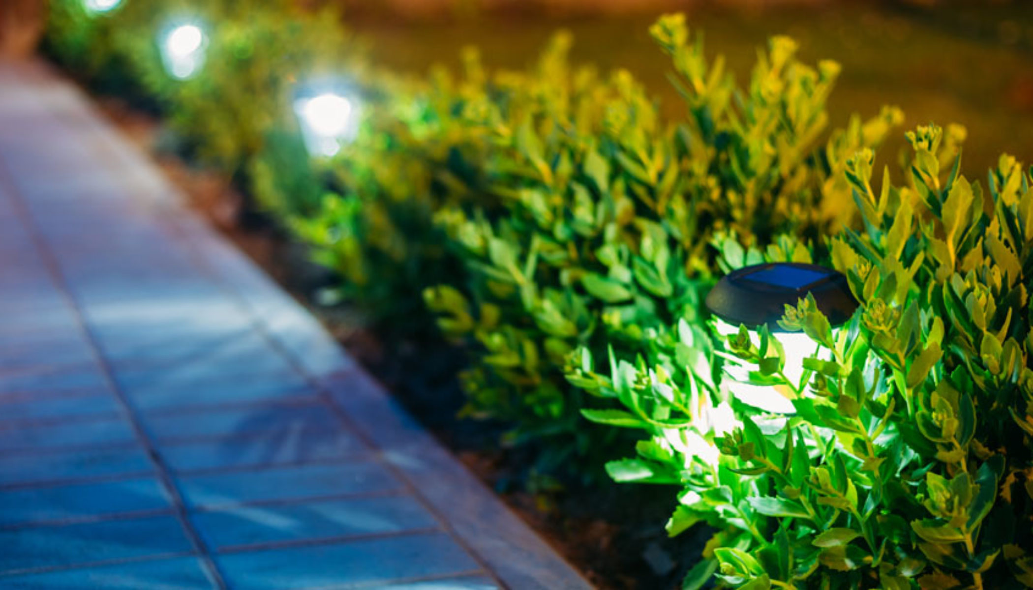 How Solar Landscape Lighting Works Deck Impressions