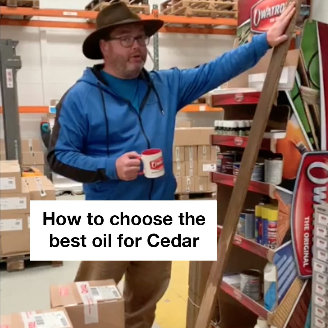 How to choose the best oil for cedar cladding Decking Videos Decking Network