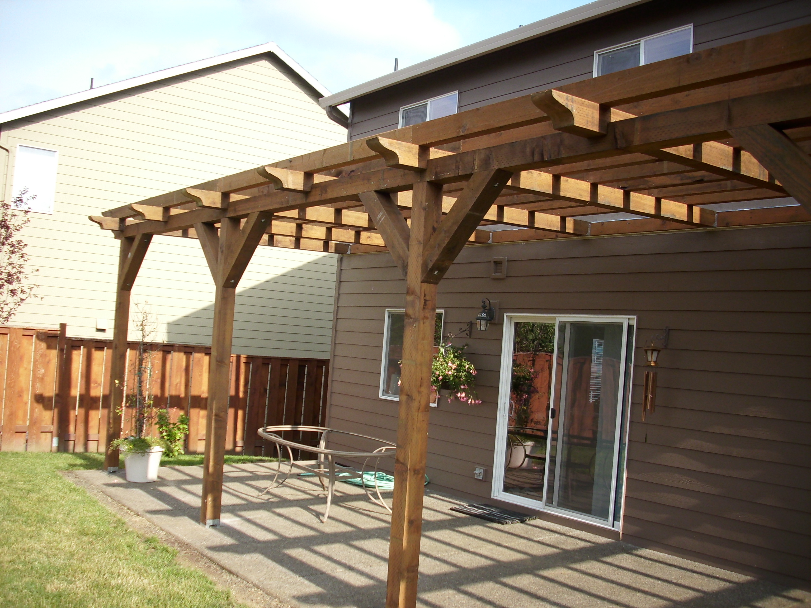 20x20 Pergola Minimalis