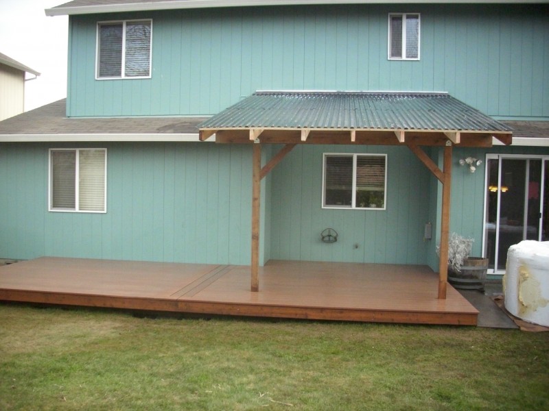 Basic patio cover Deck Masters, LLC