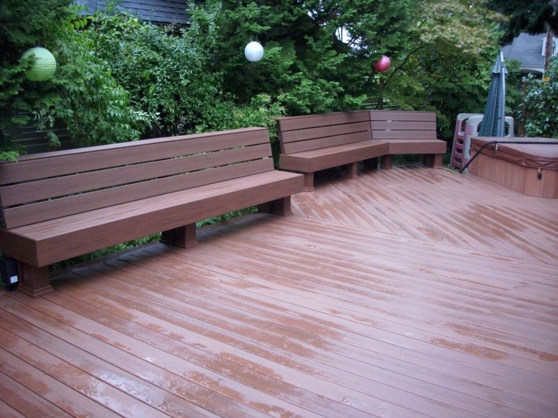 Composite benches Deck Masters, LLC