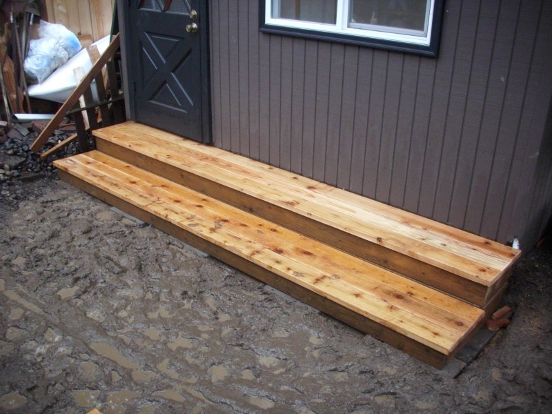 New shed steps Deck Masters, LLC