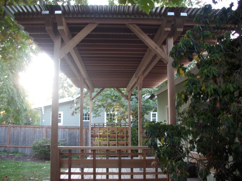 Corrugated metal deck roof Deck Masters, LLC