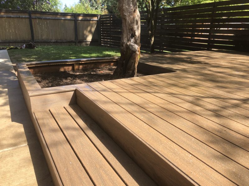 Trex Toasted Sand Enhance deck Deck Masters, LLC