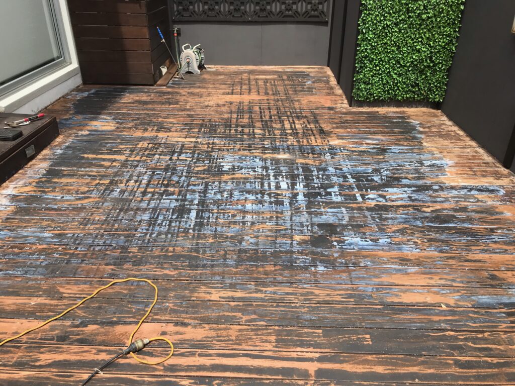 Deck Sanding Vs Chemical Stripping 3 Methods of Attack!
