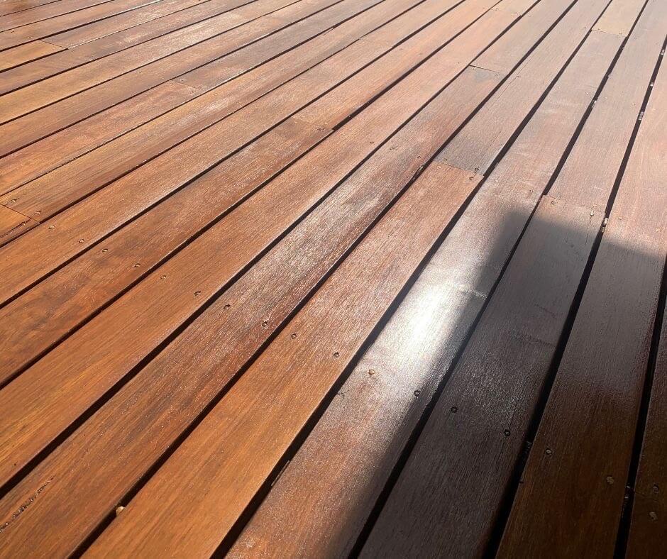 If your deck stain is still tacky after 24 hours, do this now!
